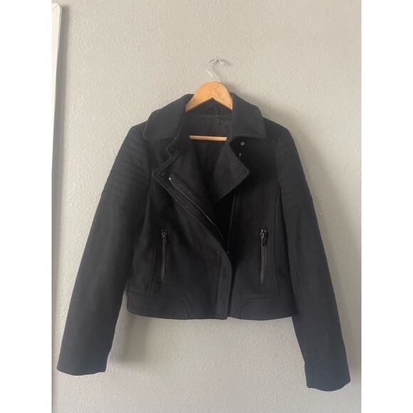 Vince‎ Wool Moto Jacket - Picture 9 of 12